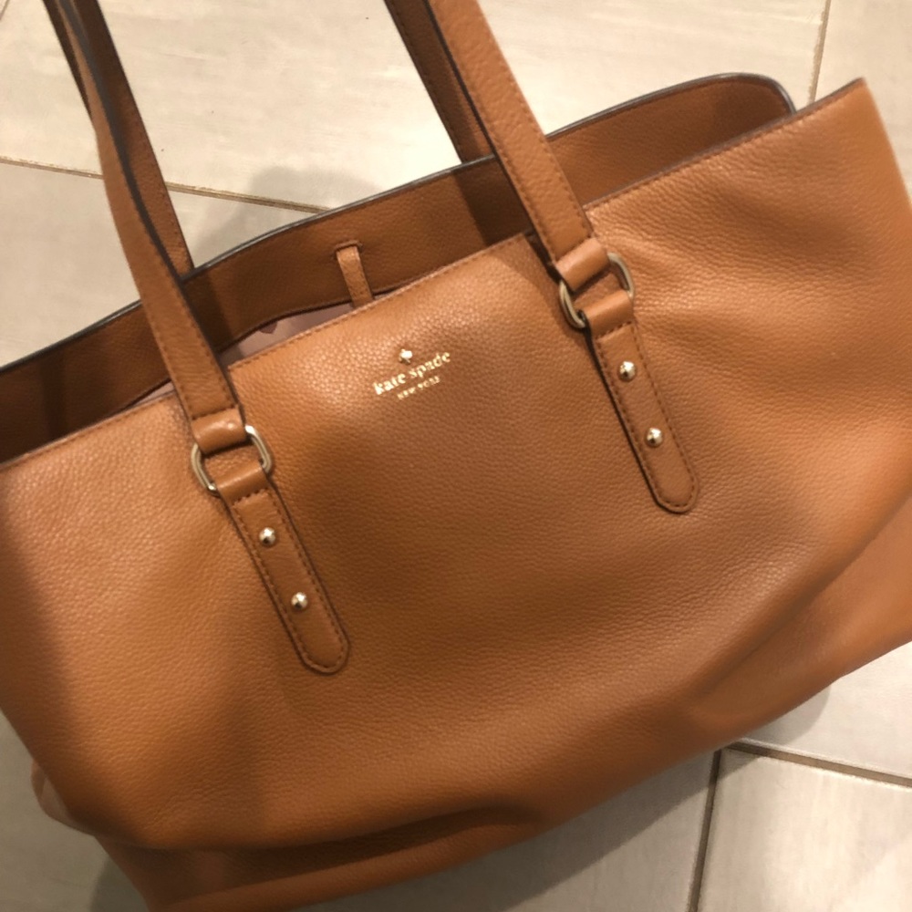 Kate Spade Cognac Large Tote